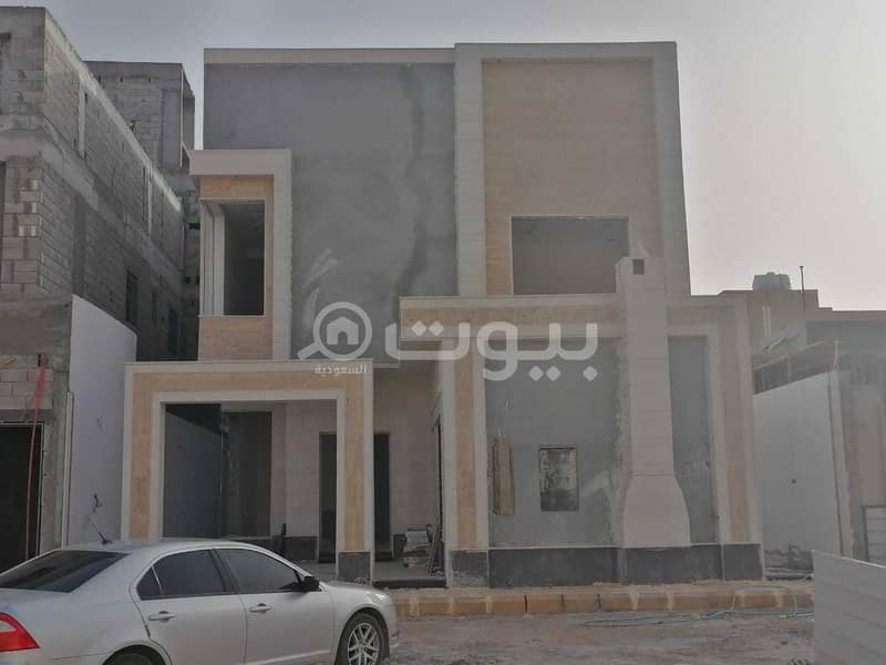 Villa with internal staircase and two apartments for sale in Al-Rimal neighborhood, east of Riyadh