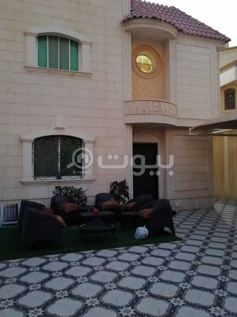An elegant villa for sale in Al Sahafah, North Riyadh