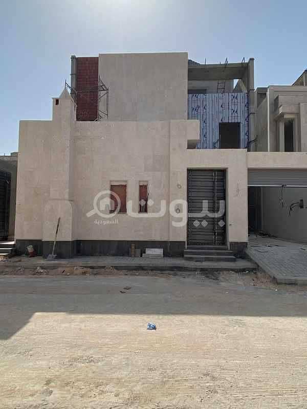 Duplex villa for sale in Ahmed Bin Al Khattab Street in Tuwaiq district, west of Riyadh | 375 sqm