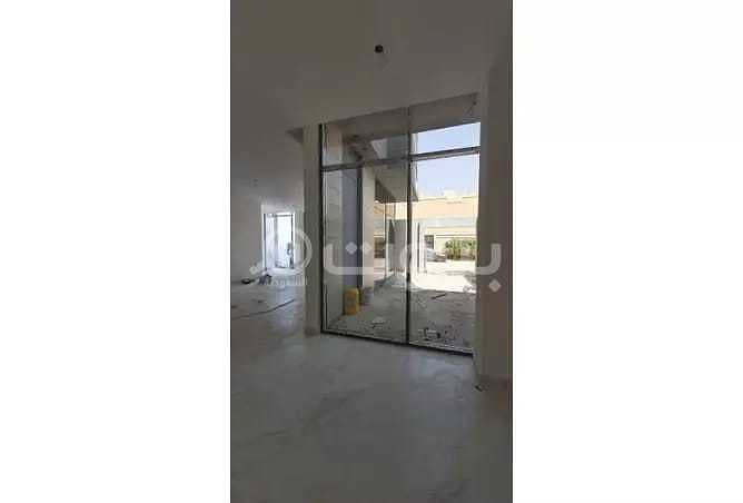 For sale a modern villa in Al-Qusour in Al Narjis, north of Riyadh