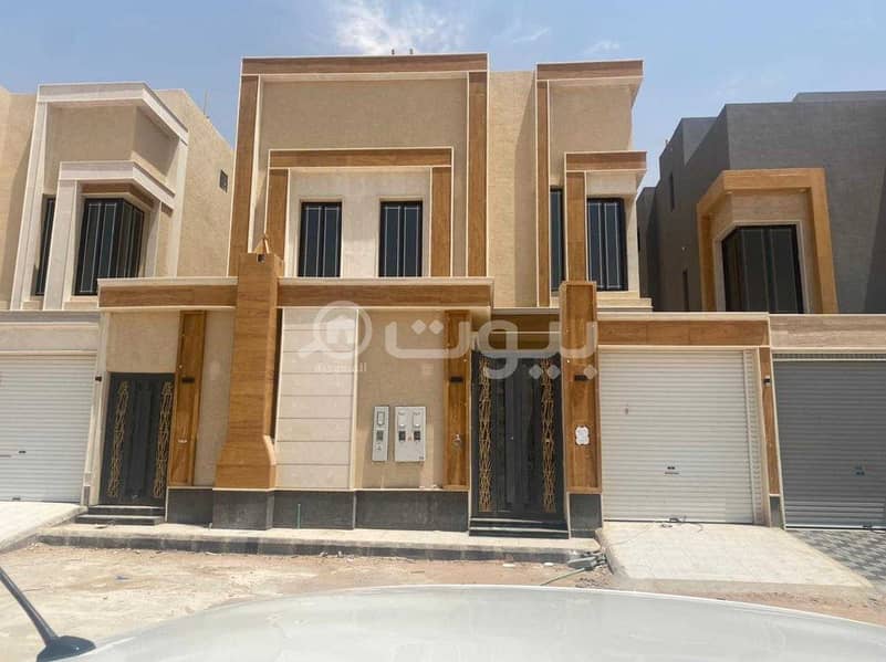 Villa with internal stairs and 2 apartments for sale in Al Rimal, East Riyadh