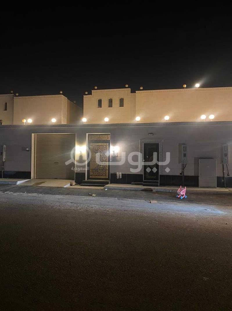 For rent, a luxury one-floor furnished villa in Al Salhiyah Scheme, North Jeddah