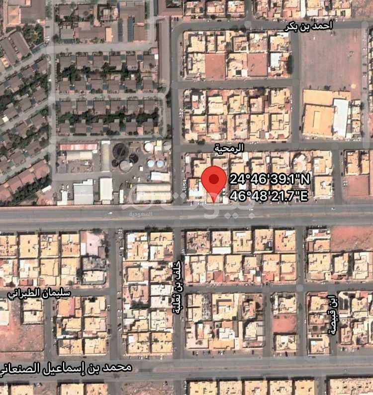 Fenced Commercial land for sale in Al Khaleej, East of Riyadh