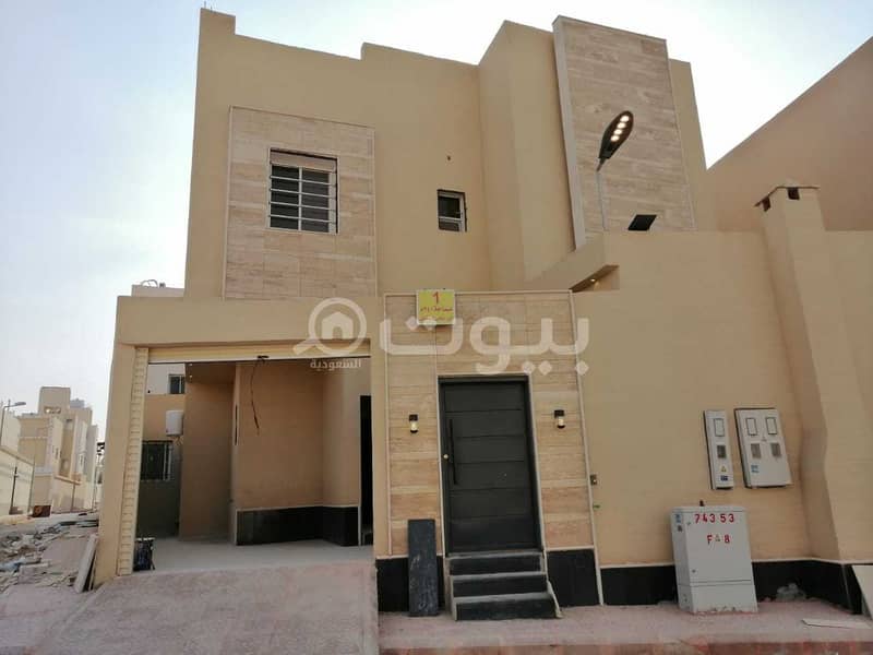 Luxury villa with two floors and 2 apartments for sale in Al Dar Al Baida, South Riyadh