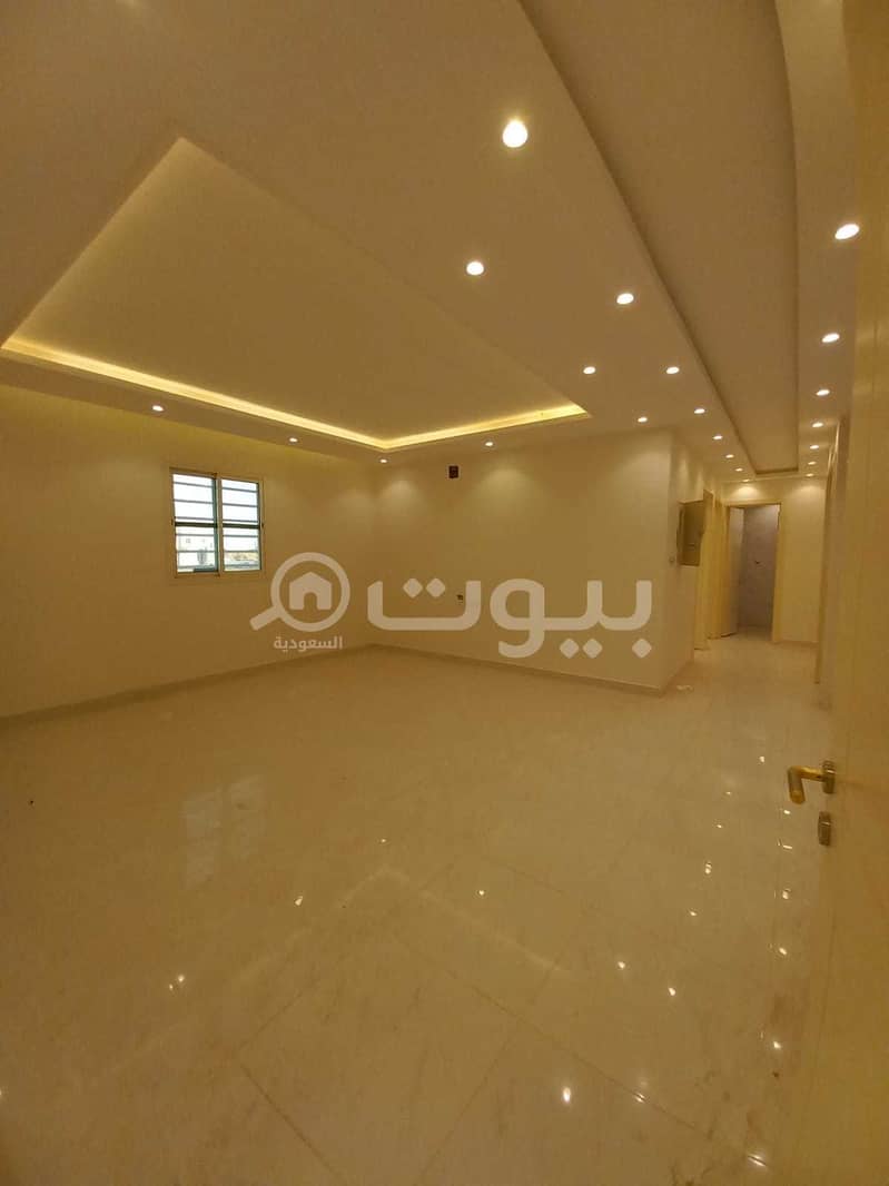 Luxurious one-floor apartment for sale in Dhahrat Laban, west of Riyadh