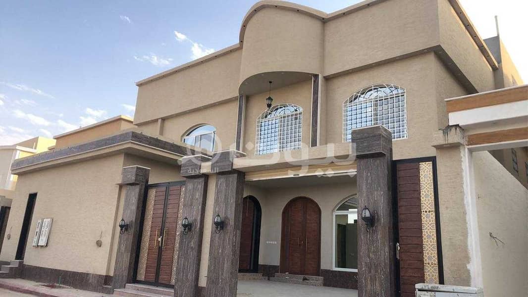 Luxurious villa for sale in Al Maizilah, East Riyadh