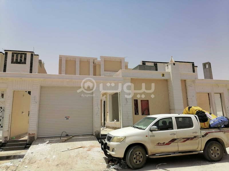 Internal Staircase Villa And Two Apartments For Sale In Al Ghroob Neighborhood, West Riyadh