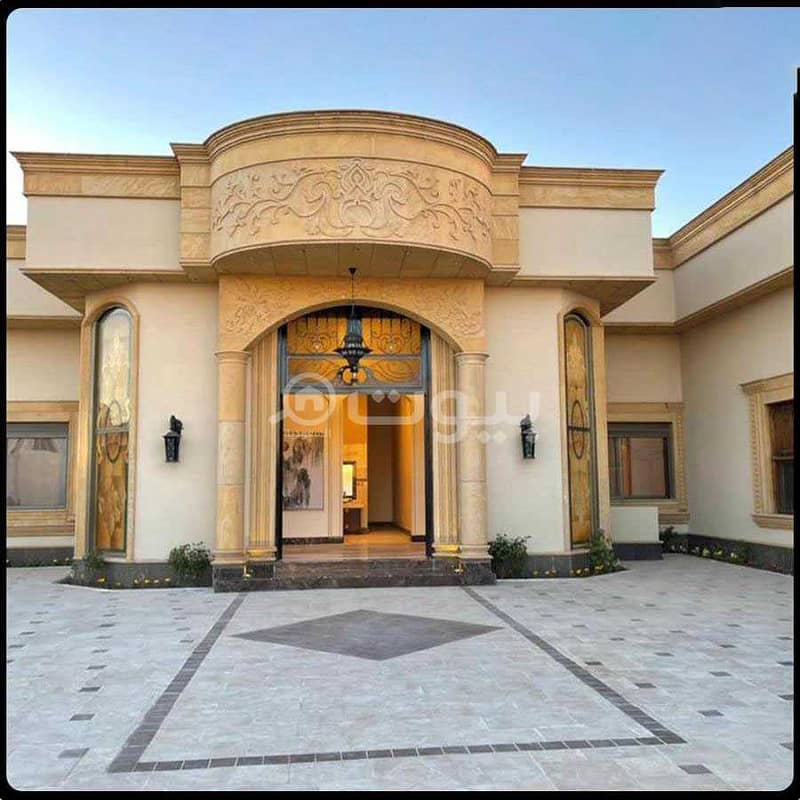 Palace for sale with istitaha in Hittin, North of Riyadh