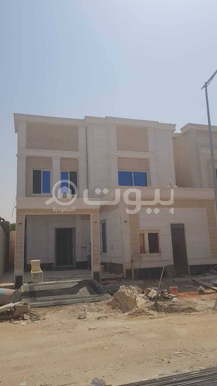 Villa | staircase in the hall and 2 apartments for sale in Al Qadisiyah, east of Riyadh