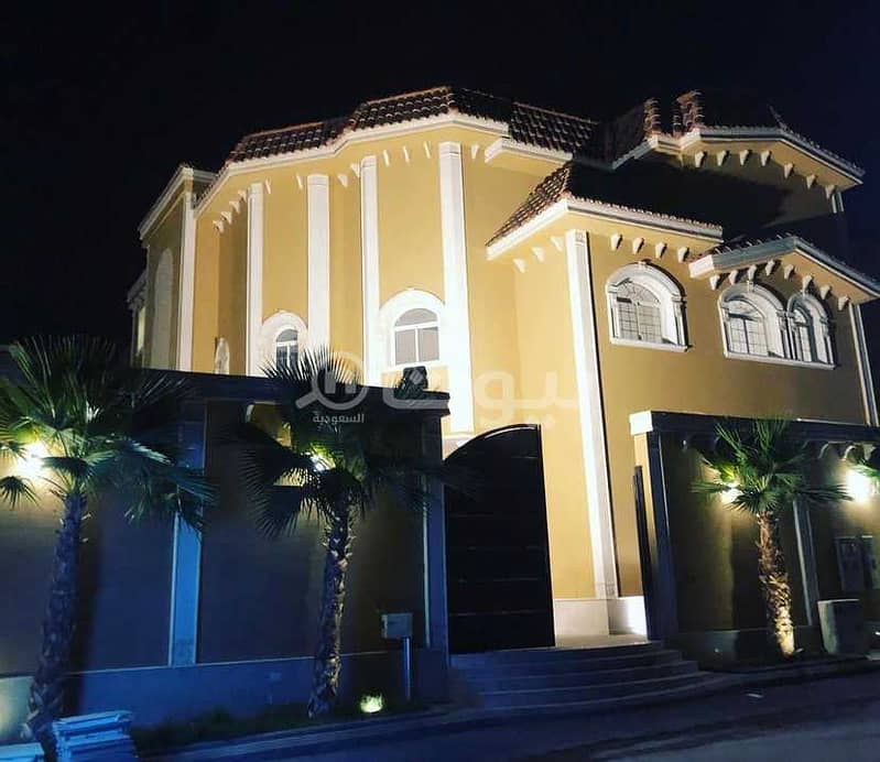 Luxury villa for sale in Al Malqa, North Riyadh