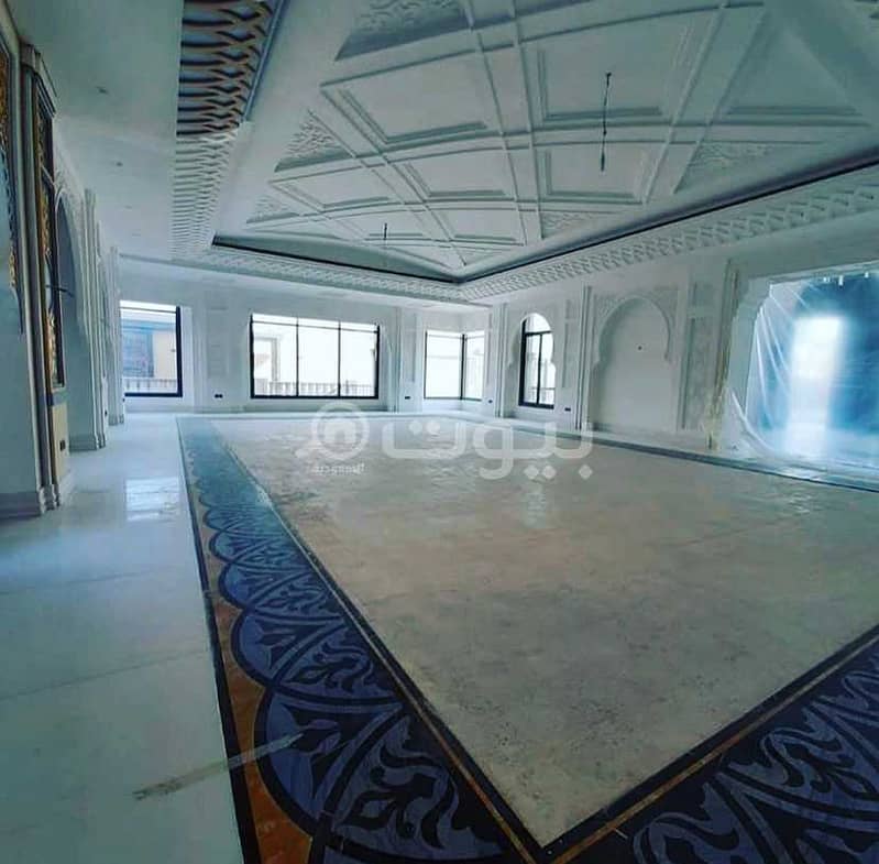 Luxury corner palace for sale in Al Malqa, North Riyadh