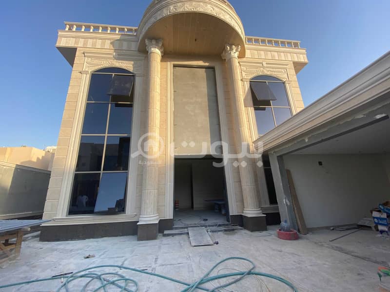Modern Villa with AC for sale in Al Malqa District, North of Riyadh