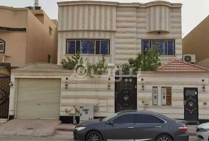 For sale villa staircase hall with two apartments in Al Nada, North Riyadh