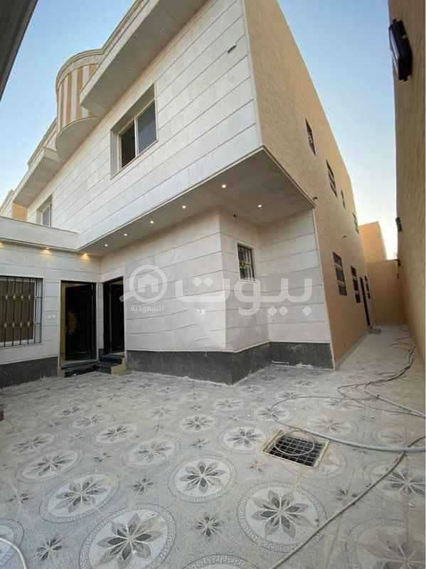 Villa staircase hall for sale in Al Mahdiyah district, west of Riyadh
