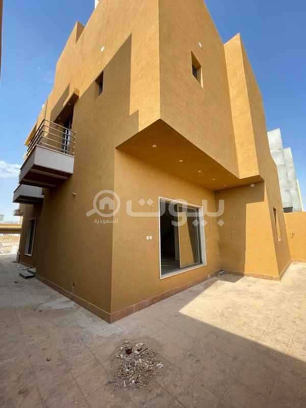 Luxury villa with stairs to hall and apartment for sale in Al Mahdiyah, West Riyadh