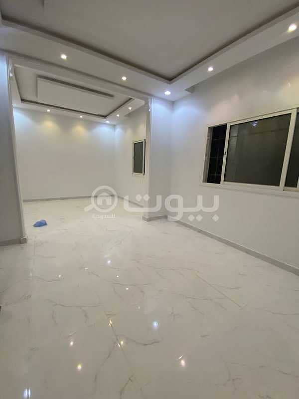 Villa staircase in the hall for sale in Al Mahdiyah district, west of Riyadh | 200 sqm