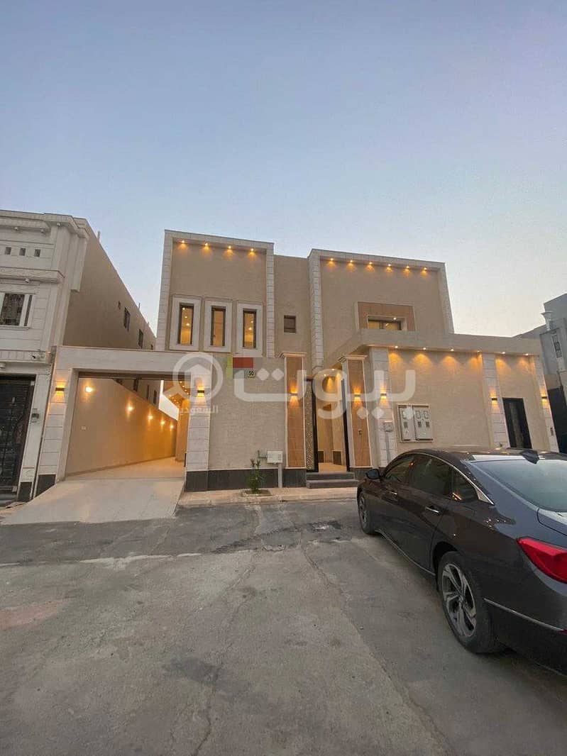 Modern Villa with 2 apartments for sale in Al Arid District, North of Riyadh