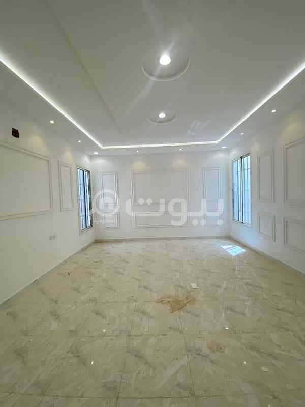Villa for sale in Al Mahdiyah district, west of Riyadh | with 3 apartment