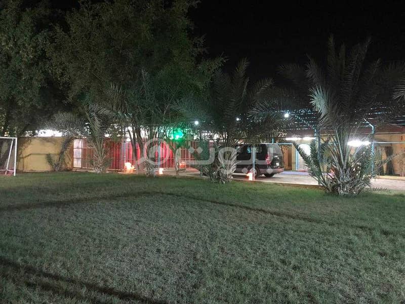 إستراحة للبيع في ديراب، غرب الرياض إستراحة للبيع في ديراب، غرب الرياض
