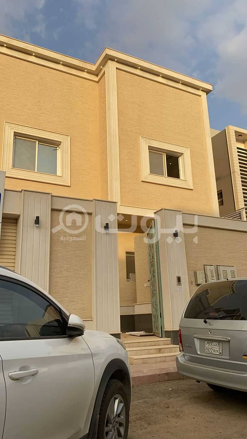 For sale a villa with two apartments in Al-Arid district, north of Riyadh