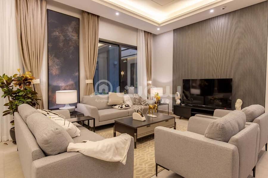 Luxurious ForSale apartment in Makeen 27 in Al Yasmin district, north of Riyadh