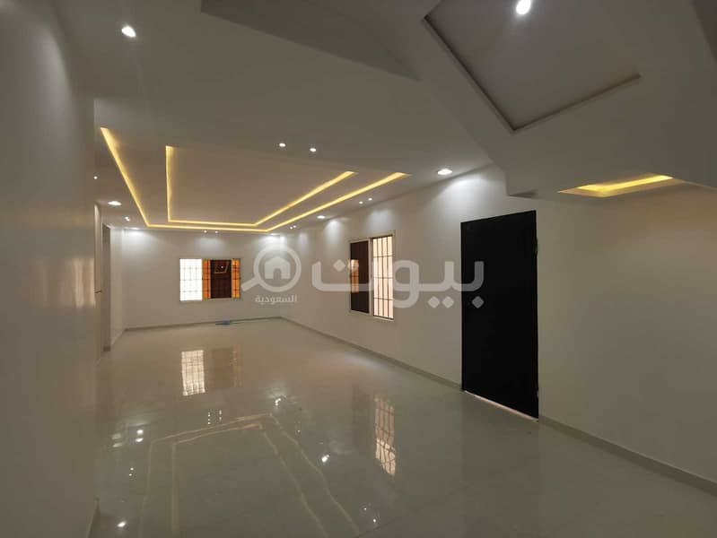 Staircase villa and an annex duplex apartment for sale in Al-Yarmuk district, east of Riyadh