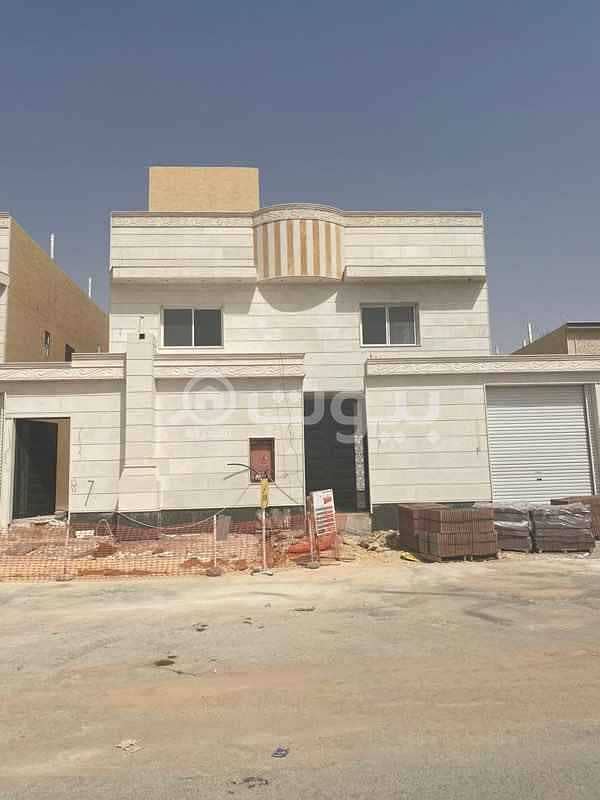 Villa | staircase in the hall for sale in Al Sail Al Kabeer Road, Al Mahdiya district, west of Riyadh