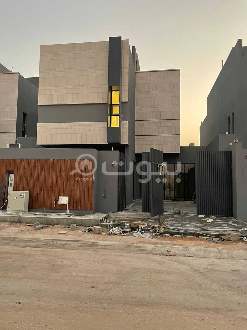 6 villas with staircase for sale in Al Narjis district, North of Riyadh