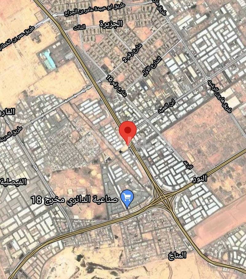 أرض تجارية للبيع في الفيصلية، وسط الرياض