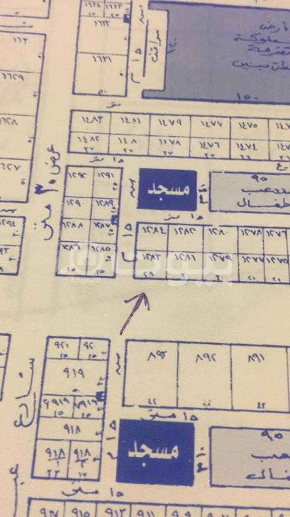 Residential land for sale in Al-Malqa district, north of Riyadh