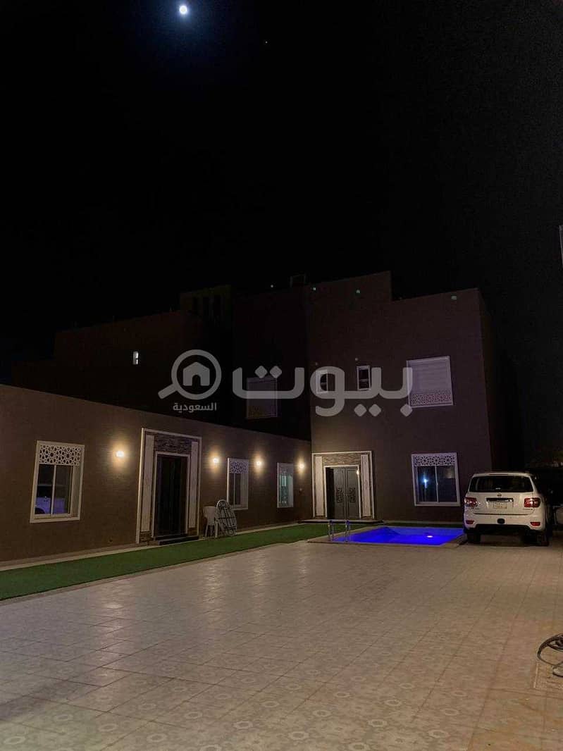 For Sale Villa With Istiraha In Al Arid, North Riyadh