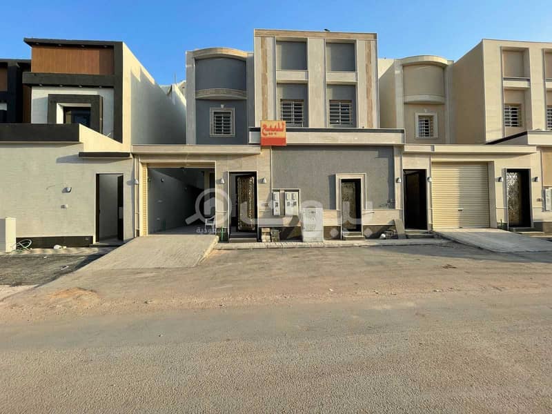 Villa with internal stairs with 2 apartments for sale in Al Rimal, East Riyadh