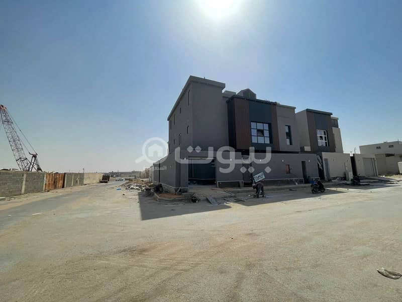 For sale villa, stairs, hall and apartment in Al Arid district, North Riyadh