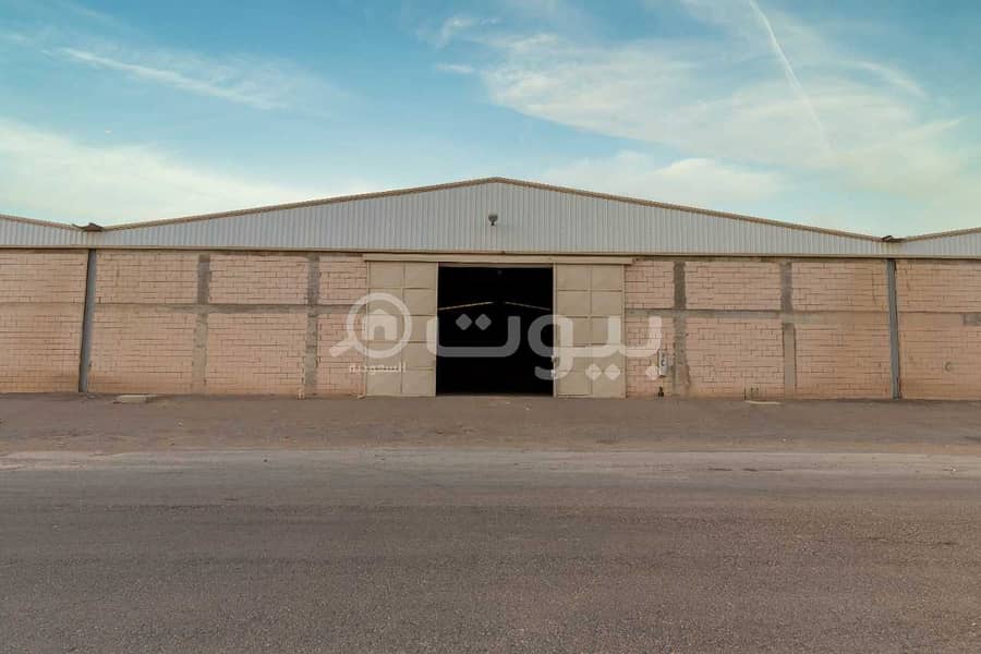 Factory for rent in Al sulay district, east of Riyadh