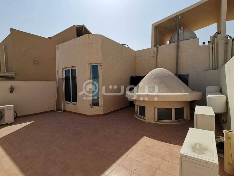 For rent villa in King Abduallah district, north of Riyadh