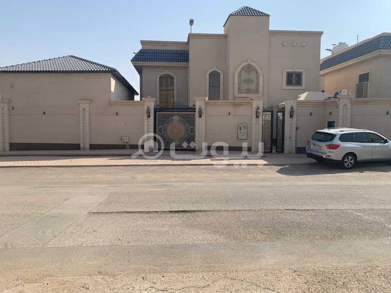 Corner villa for sale in Hittin, North Riyadh