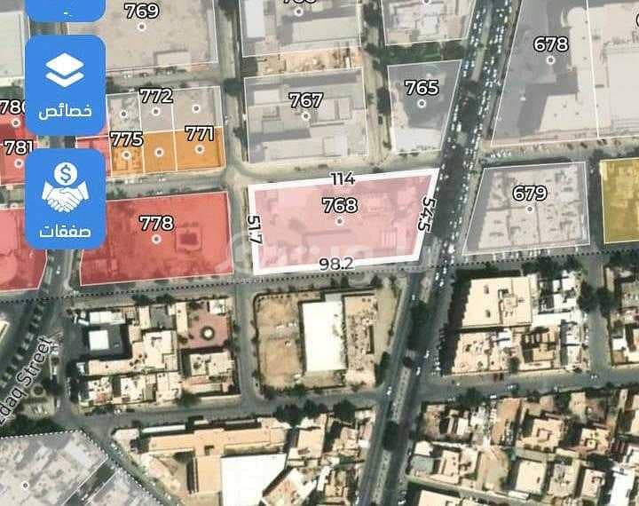 For sale a residential commercial block in Al Malaz, East Riyadh