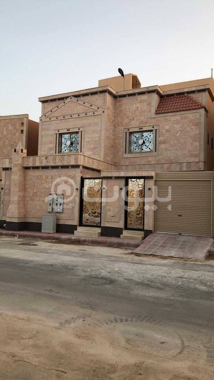 Internal Staircase Villa With Two Apartments For Sale In Dhahrat Laban, West Riyadh