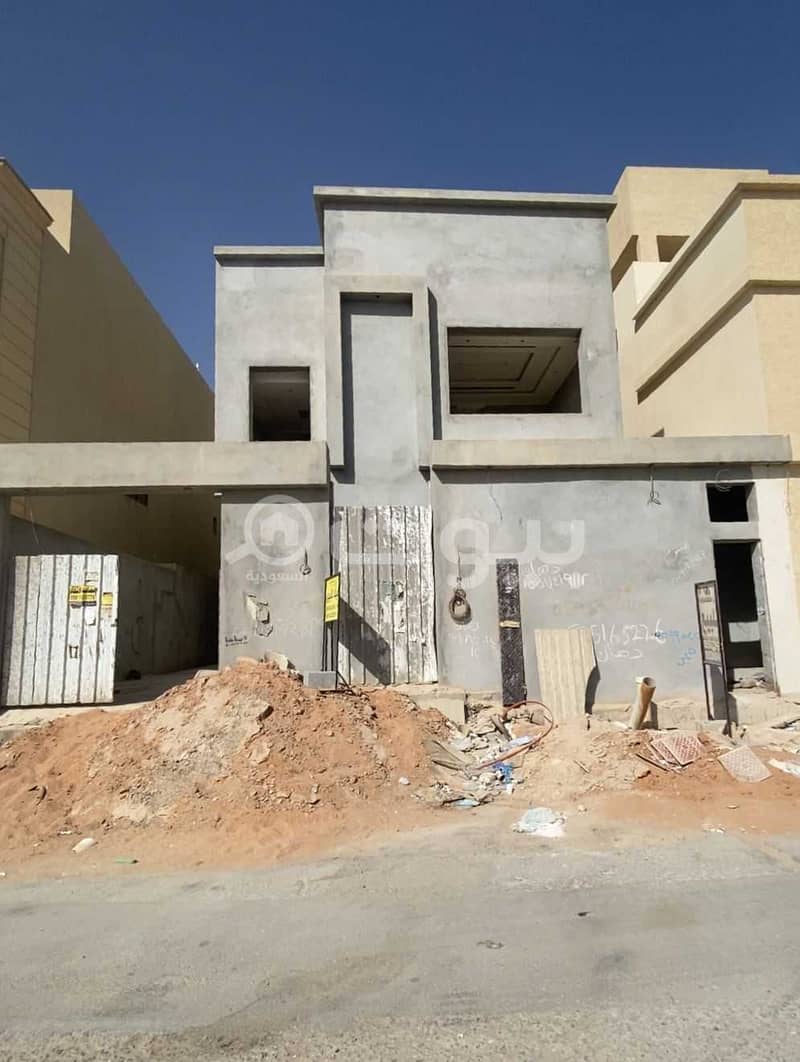 For Sale Modern Under Construction Villa In Hittin, North Riyadh