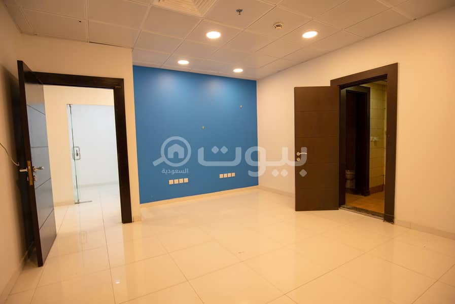 Showroom No. 3 for rent in Platini Tower in Al Faisaliyah District, north of Jeddah