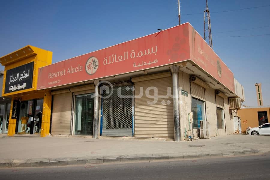 4 Showrooms for rent in Ishbiliyah, East of Riyadh