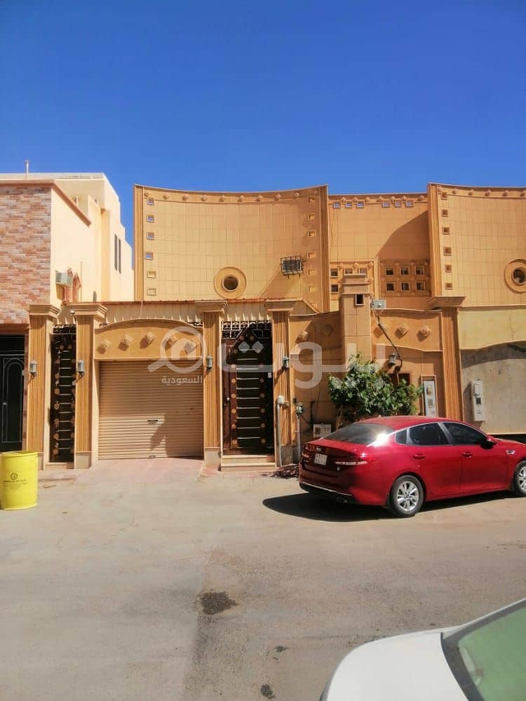 Duplex villa for sale in Al Zahrah district, west of Riyadh