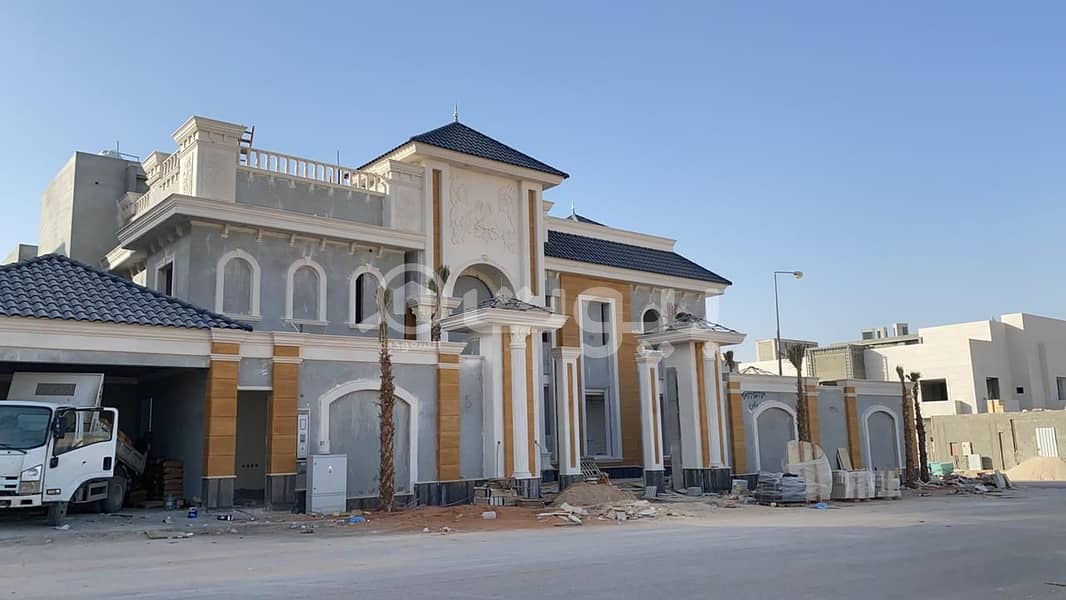 Luxury villa for sale in Al Malqa, north of Riyadh