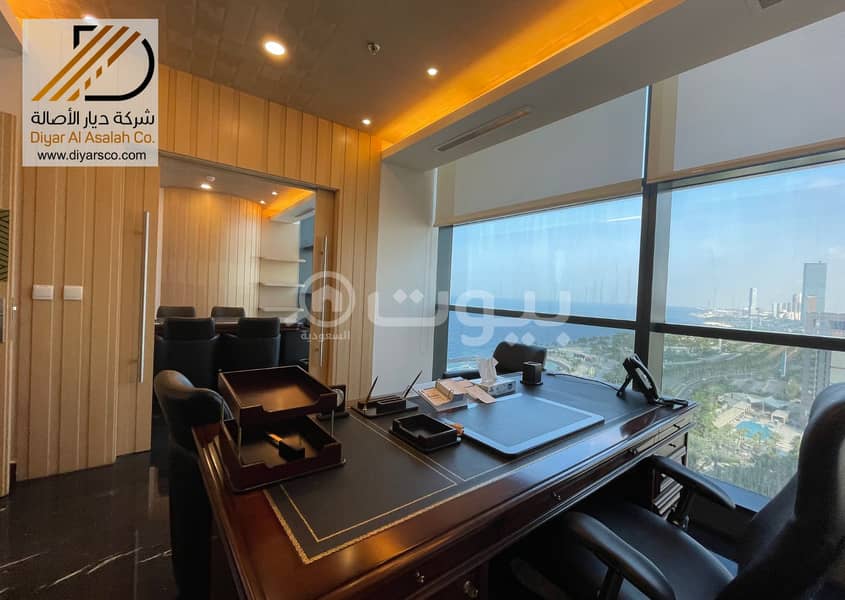 Luxury Office with Sea View For Rent in Al Shati