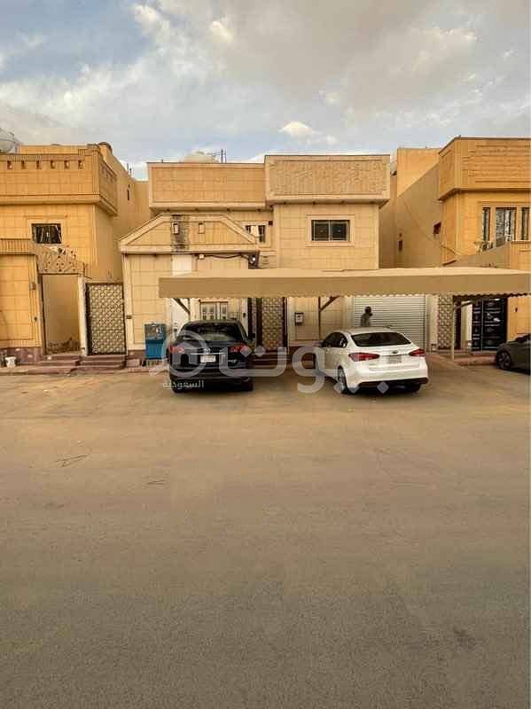 Luxury villa with internal stairs and 2 apartments for sale Al Yarmuk, East Riyadh