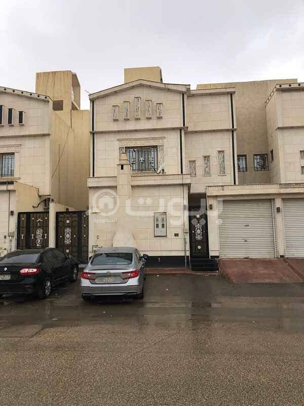Villa with internal stairs and an apartment for sale in AL Rimal, East Riyadh