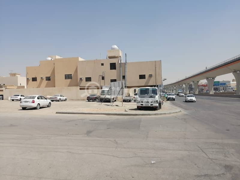 Commercial land for sale in Al Rabwah Exit 15, Central of Riyadh
