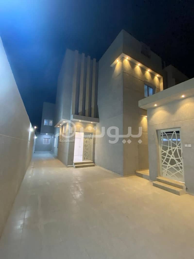 Duplex villas with park for sale in Al Zahra, Hail