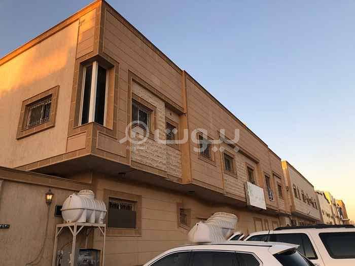 شقة عوائل دورين وسطح خاص للإيجار في حي التعاون، شمال الرياض