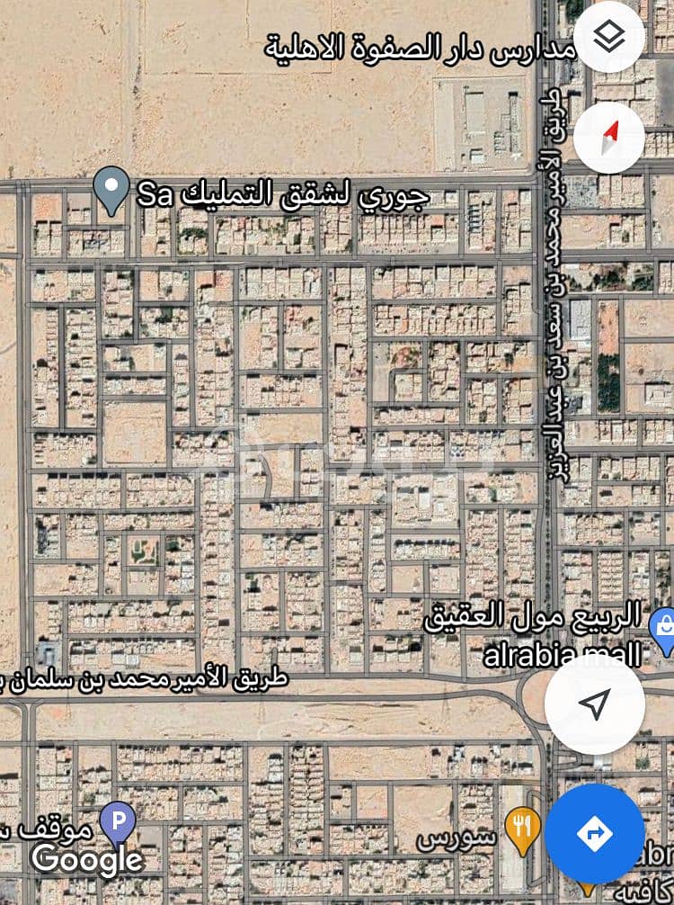 أرض سكنية | 900م2 للبيع بحي حطين، شمال الرياض